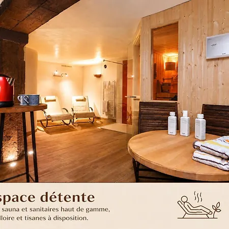 Apartment Les Toits Du Tonnelier - 64m2 - Plein Centre Medieval - Sauna - Garage Kaysersberg-Vignoble