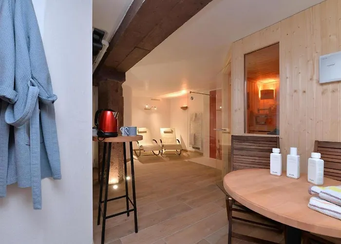 Apartment Les Toits Du Tonnelier - 64 M2 - Situation Plein Centre Medieval - Sauna - 2 Garages *