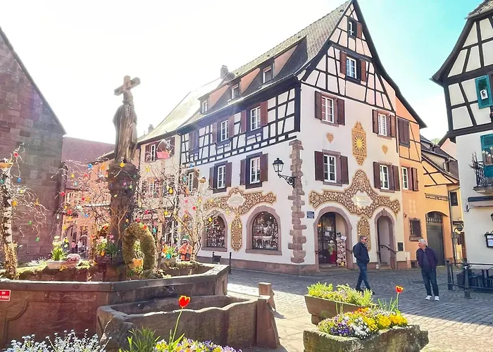 Apartment Les Toits Du Tonnelier - 64 M2 - Situation Plein Centre Medieval - Sauna - 2 Garages Kaysersberg-Vignoble